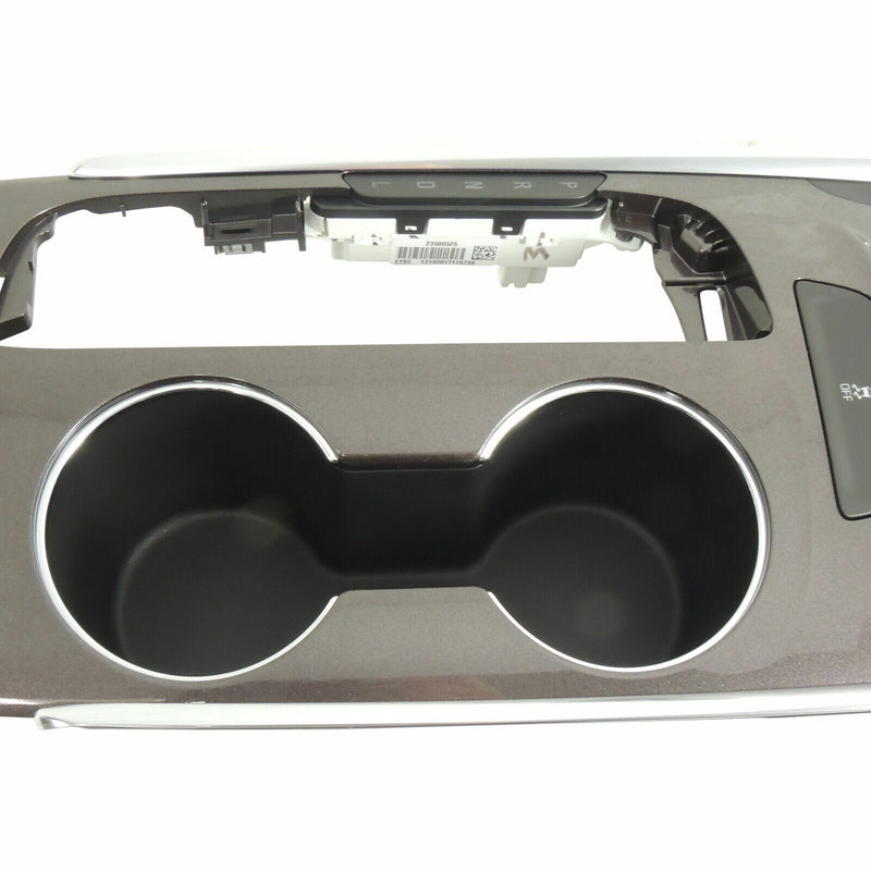 OEM GM Front Floor Console Trim Plate French Roast 2016-18 Chevy Malibu 84079459-3