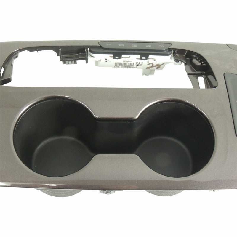 OEM GM Front Floor Console Trim Plate French Roast 2016-18 Chevy Malibu 84079462-3
