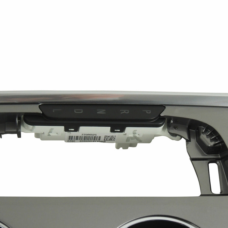 OEM GM Front Floor Console Trim Plate Liquid Palladium 2016-18 Malibu 84079451-4