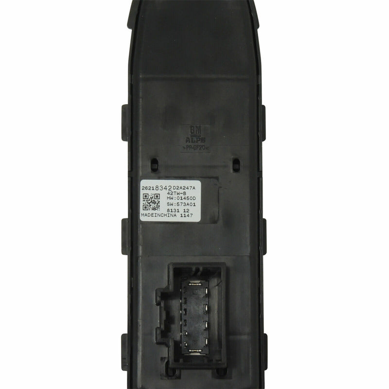 OEM GM Window Switch Front Right 2020-24 Silverado Sierra 17-23 Bolt EV 26218342-4