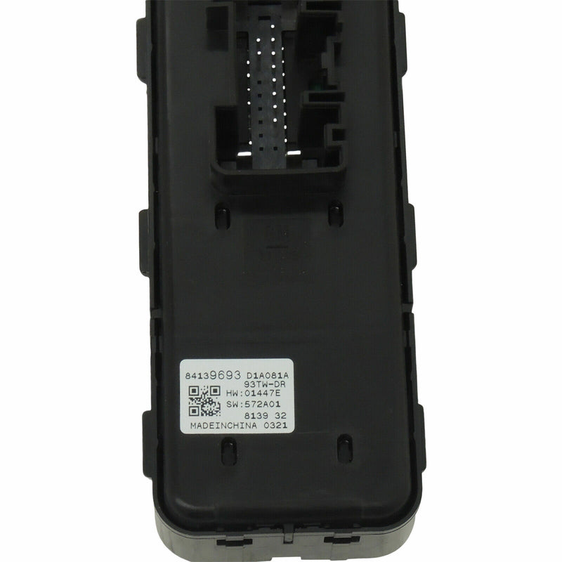 Window Switch LH Front 2018-24 Equinox Traverse Terrain 20-24 Silverado 84139693-3