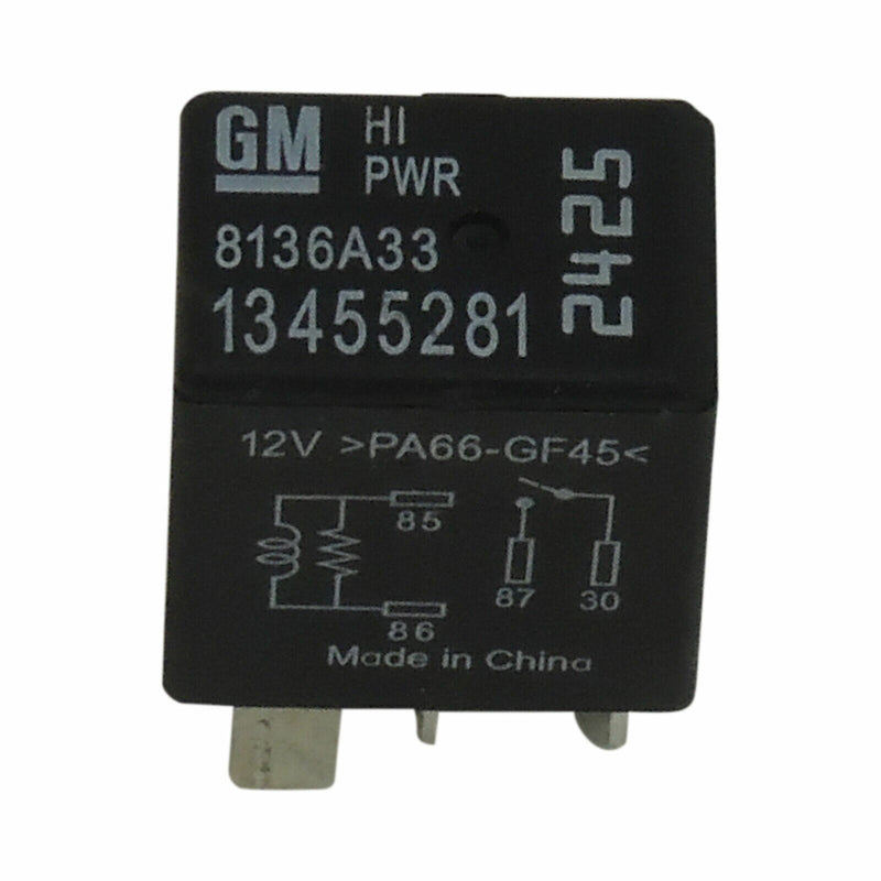 OEM GM Hi Power Starter Relay One 4 Blade 18-19 Equinox Terrain 13455281-2
