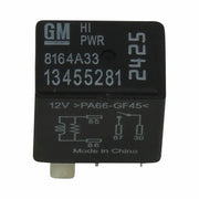 OEM GM Hi Power Starter Relays 3-Pack 4 Blade 2018-19 Equinox Terrain 13455281-2