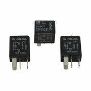 OEM GM Hi Power Starter Relays 3-Pack 4 Blade 2018-19 Equinox Terrain 13455281-1