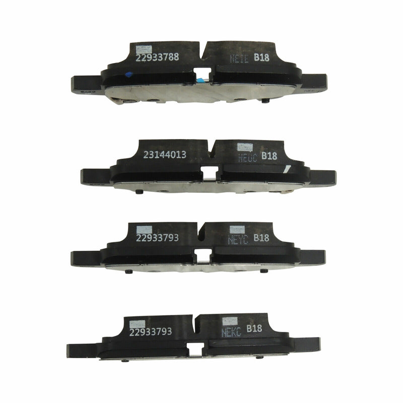 Rear Brake Pads 16-20 Malibu 18-20 Terrain With Electric Parking Brake 13595651-4