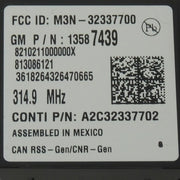 OEM GM Remote Control Door Lock Receiver 2015-18 Silverado Sierra 13587439-3