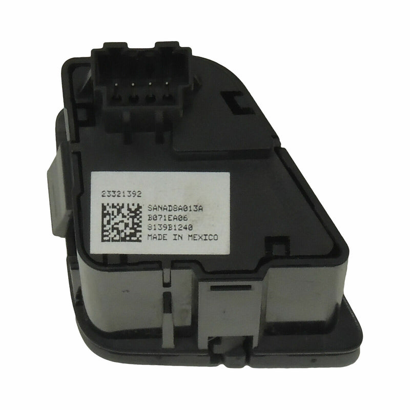 Driver's Side Seat Heat/Cooling Switch OEM GM 2016-18 Silverado Sierra 23321392-4