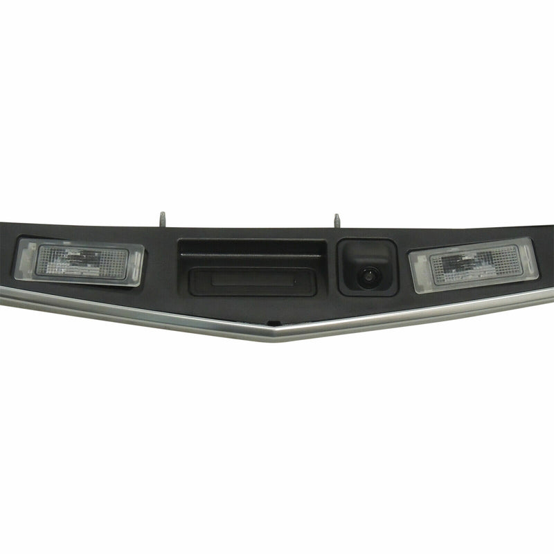 New OEM GM Rear Decklid Applique Galvano Silver Single Camera 17-19 Cadillac CTS-7