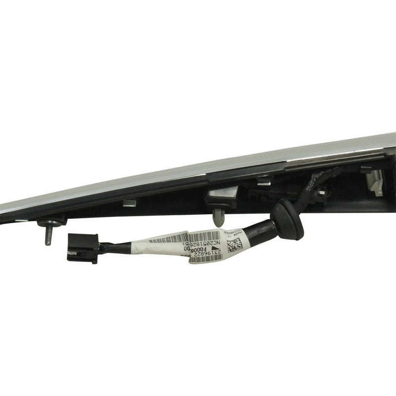 New OEM GM Rear Decklid Applique Galvano Silver Dual Camera 2017-19 Cadillac CTS-8