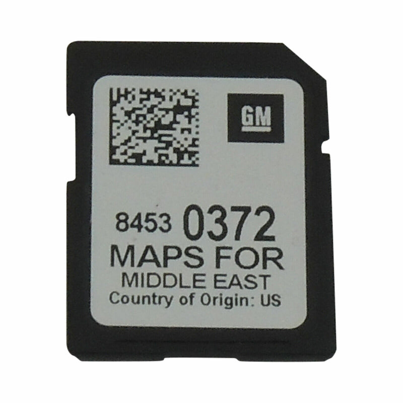 Navigation Data Maps SD Card Middle East MAM 2018-19 ATS CTS Terrain 84364482-1