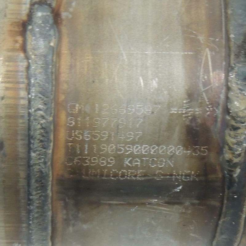 Catalytic Converter With Exhaust Pipe Left 2014-19 Cadillac CTS Vsport 12669579-8