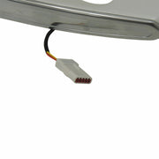 Front Outside Door Handle Non-Lighted Abalone White 2015-19 ATS CTS XTS 13598619-4