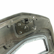 OEM GM Carbon Fiber Hood Abalone White Pearl G1W 2016-19 Cadillac CTS-V 84068536-5