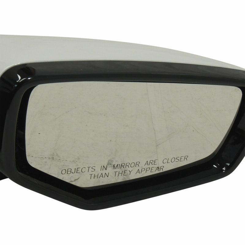 Outside Rearview Mirror Abalone White Pearl G1W RH 2016-19 Cadillac CTS 84348245-2