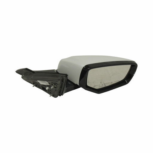 Outside Rearview Mirror Abalone White Pearl G1W RH 2016-19 Cadillac CTS 84348245-1