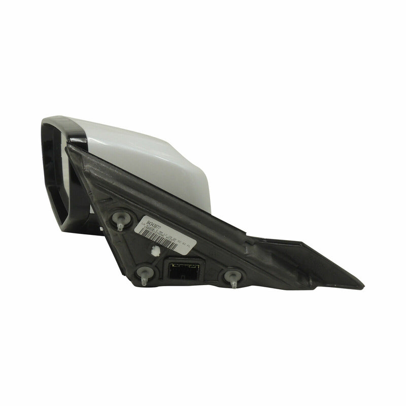 Outside Rearview Mirror Abalone White Pearl G1W LH 2016-19 Cadillac CTS 84348252-6