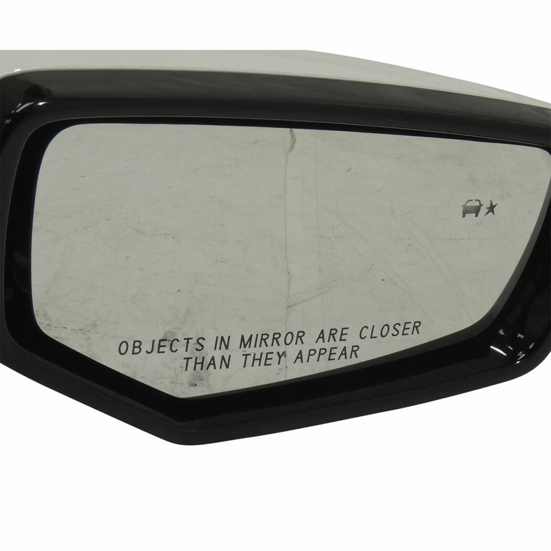 Outside Rearview Mirror Abalone White Pearl G1W RH 2015-19 Cadillac CTS 84348266-2