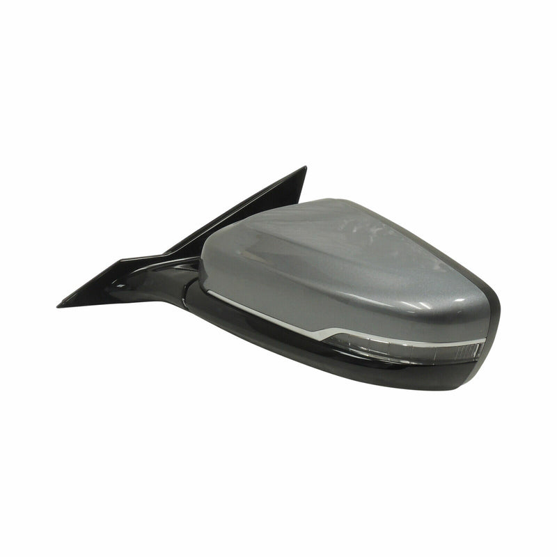 Outside Rearview Mirror Satin Steel Gray G9K LH 2016-19 Cadillac CTS 84348244-3