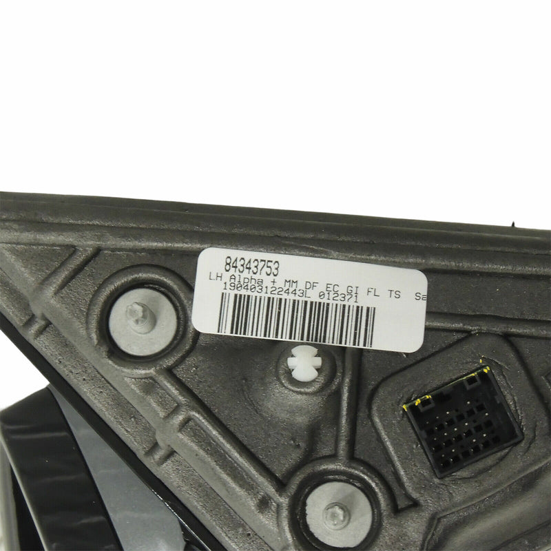 Outside Rearview Mirror Satin Steel Gray G9K LH 2016-19 Cadillac CTS 84348246-7