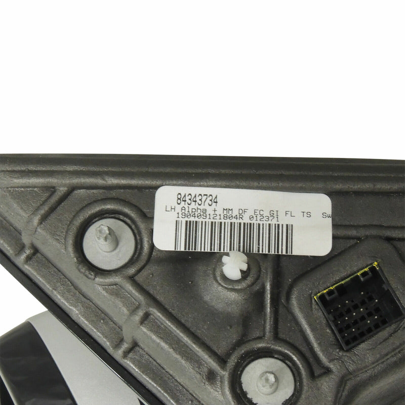 Outside Rearview Mirror Switchblade Silver GAN LH 2016-19 Cadillac CTS 84348246-7