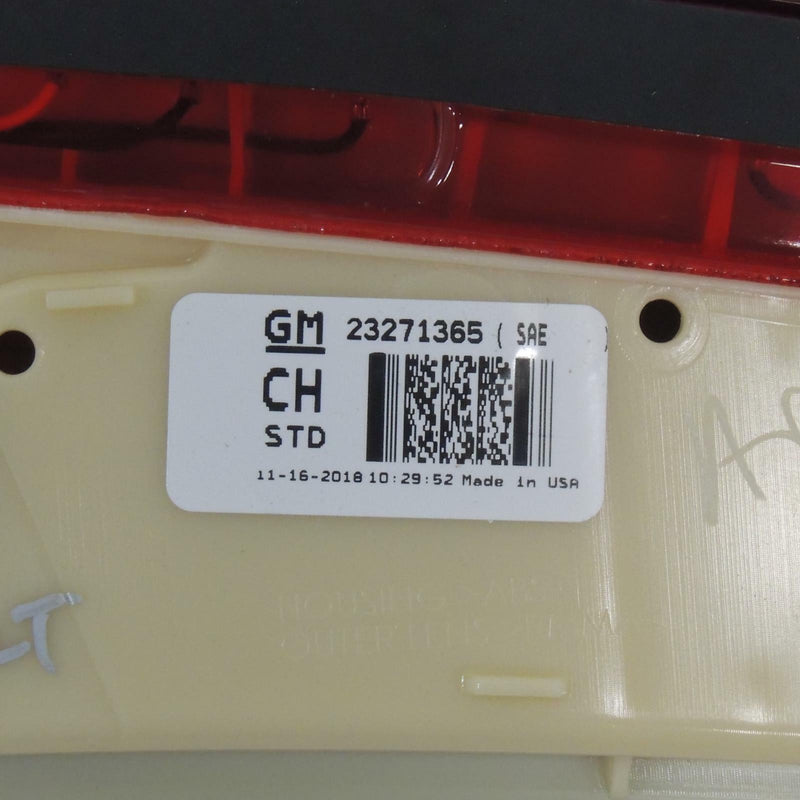 New OEM GM Spoiler Assembly Painted Pull Me Over Red G7C Cadillac CTS-V 23339457-6