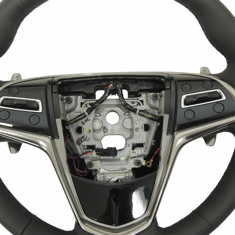 Steering Wheel Assembly Jet Black Heated With Paddles 2019-20 CTS 84372880-4
