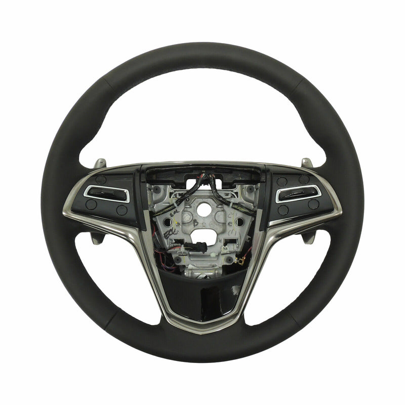 Steering Wheel Assembly Jet Black Heated With Paddles 2019-20 CTS 84372880-1