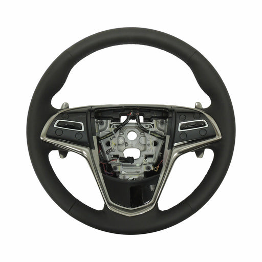 Steering Wheel Assembly Jet Black Heated With Paddles 2019-20 CTS 84372880-1