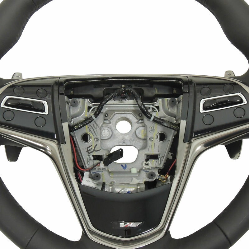 Steering Wheel Assembly Jet Black Heated With Paddles 2019-20 CTS 84372882-5