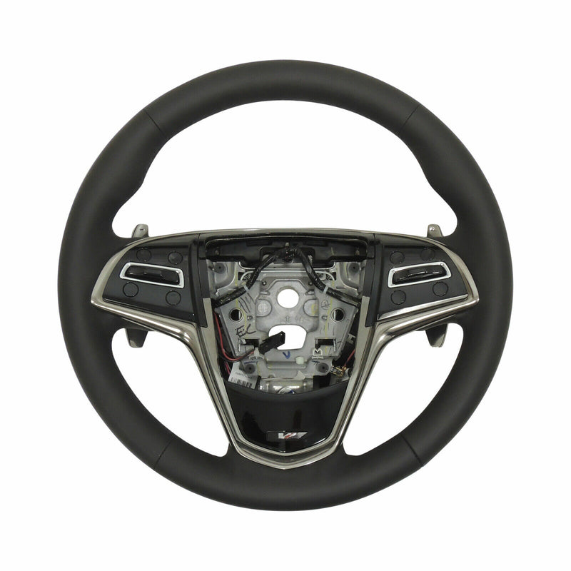 Steering Wheel Assembly Jet Black Heated With Paddles 2019-20 CTS 84372882-1