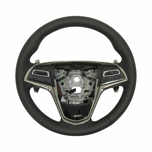 Steering Wheel Assembly Jet Black Heated With Paddles 2019-20 CTS 84372882-1