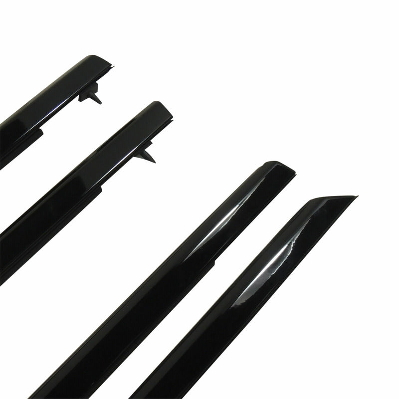 Window Belt Reveal Molding 4 Piece Kit Gloss 2018-19 Cadillac CTS Black-4