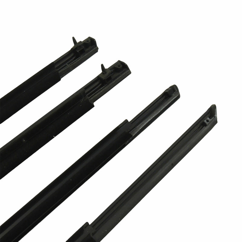Window Belt Reveal Molding 4 Piece Kit Gloss 2018-19 Cadillac CTS Black-7