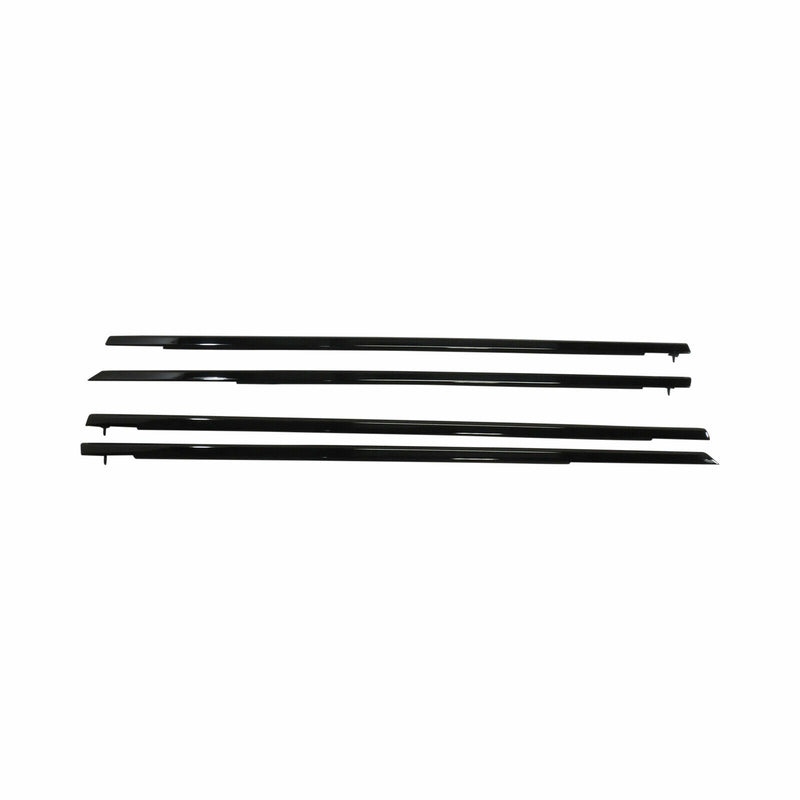 Window Belt Reveal Molding 4 Piece Kit Gloss 2018-19 Cadillac CTS Black-1