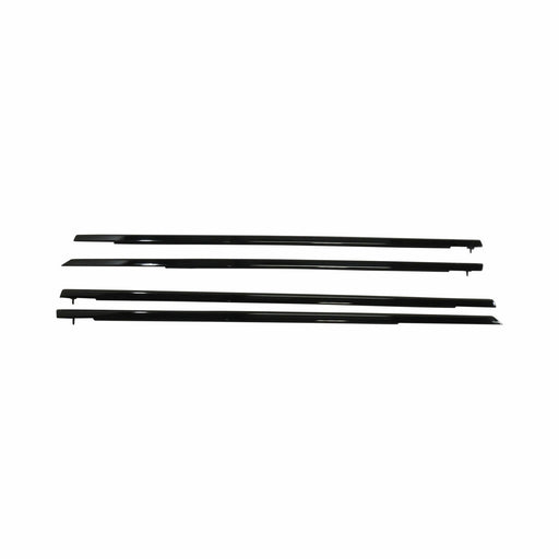 Window Belt Reveal Molding 4 Piece Kit Gloss 2018-19 Cadillac CTS Black-1