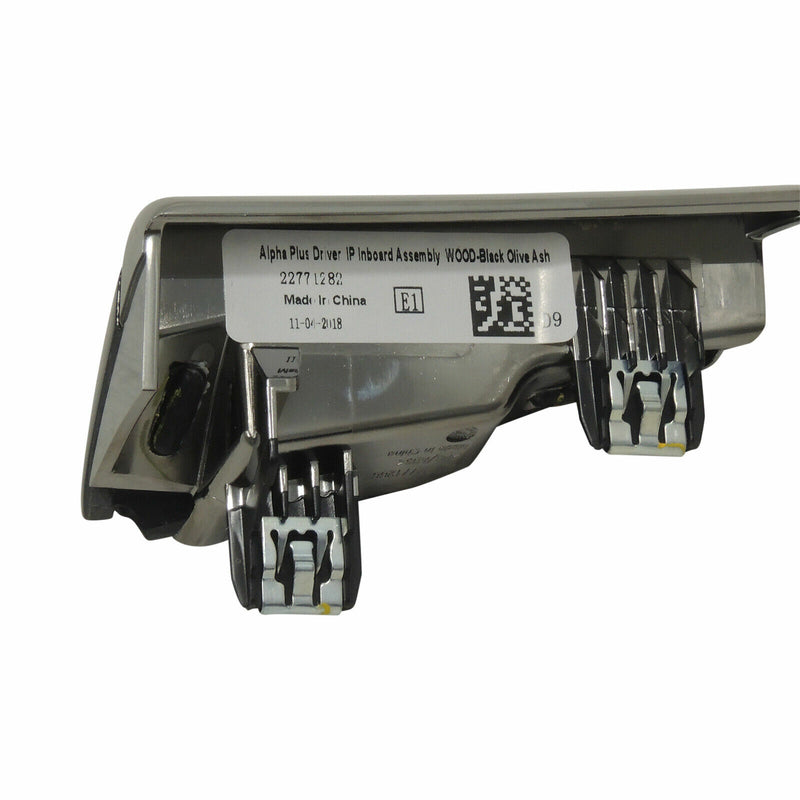 Instrument Panel Trim Driver Side RH Black Olive Ash 14-19 Cadillac CTS 22771282-5