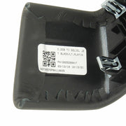 Rear Armrest Cover Left Black/Light Platinum Stitch 14-19 Cadillac CTS 84110635-6