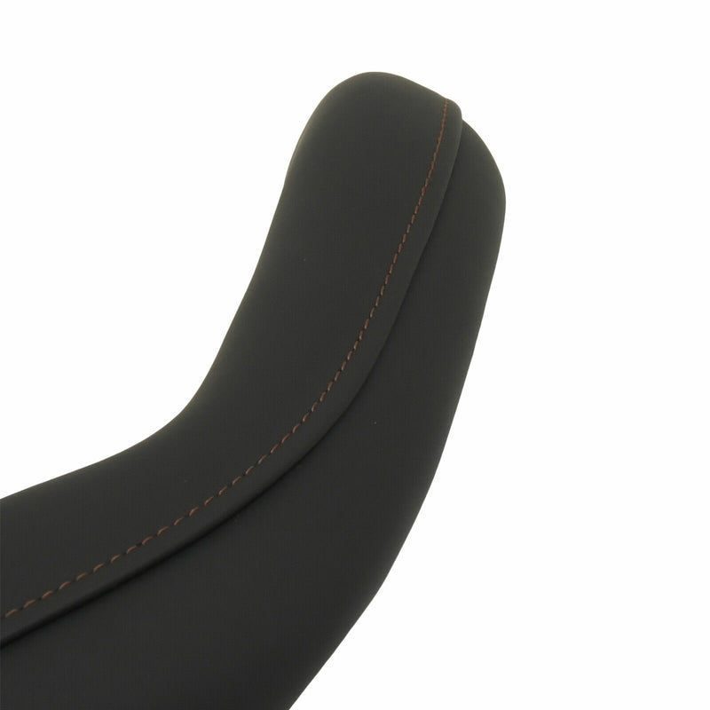 Rear Armrest Cover Left Black/Vecchio Base Sauvage Stitch 2014-19 CTS 84110636-2