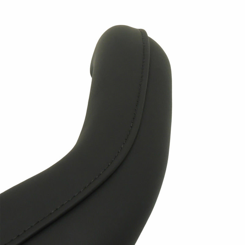 Rear Armrest Cover Left Hand Black/Black Stitch 2014-19 Cadillac CTS 84110637-3