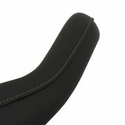 Rear Armrest Cover Left Black/Light Platinum Stitch 14-19 Cadillac CTS 84110638-2