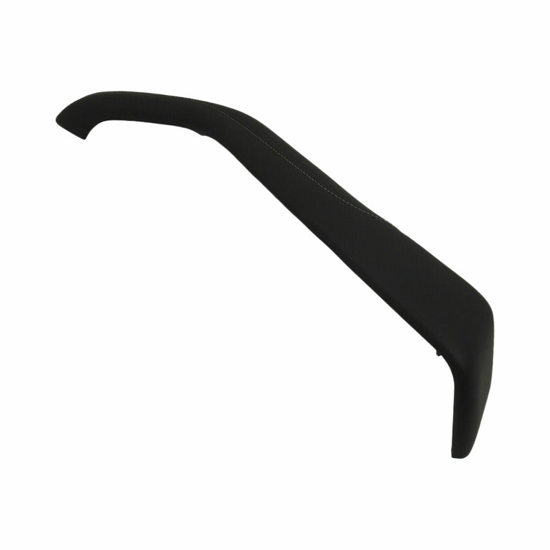 Rear Armrest Cover Left Black/Light Platinum Stitch 14-19 Cadillac CTS 84110638-3