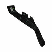 Rear Armrest Cover Left Black/Light Platinum Stitch 14-19 Cadillac CTS 84110638-4