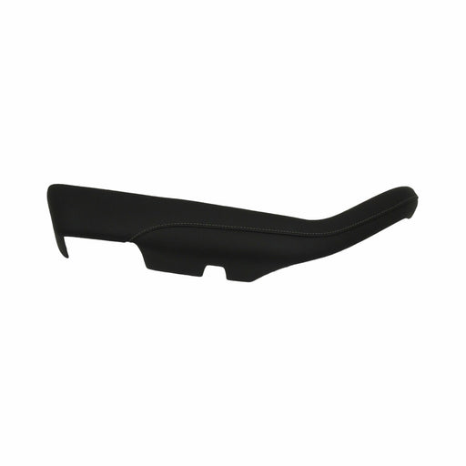 Rear Armrest Cover Left Black/Light Platinum Stitch 14-19 Cadillac CTS 84110638-1