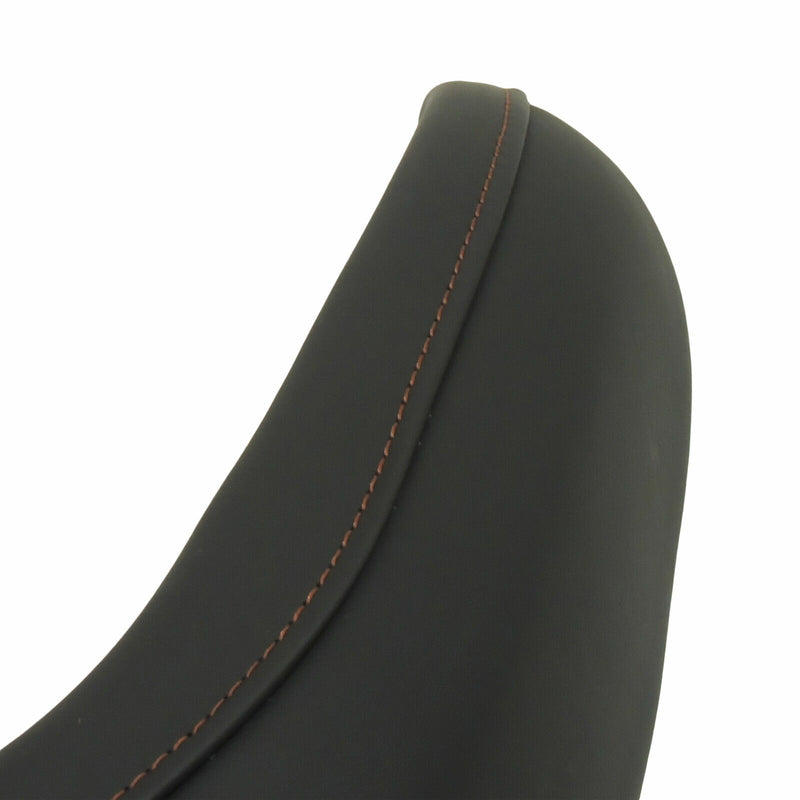 Front Armrest Cover Left Black/Vecchio Base Sauvage Stitch 14-19 CTS 23459269-2