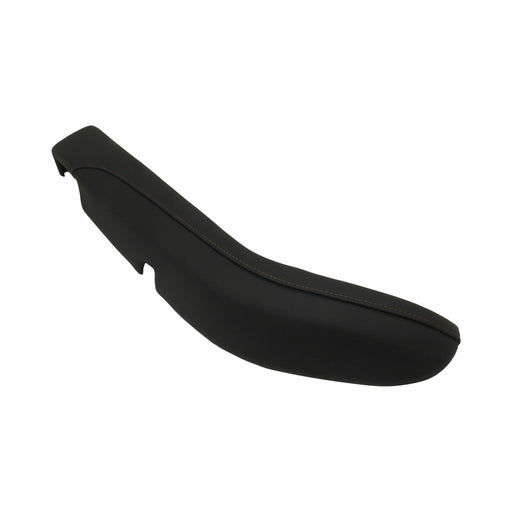 Front Armrest Cover Left Black/Vecchio Base Sauvage Stitch 14-19 CTS 23459269-1