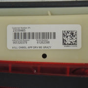 New OEM GM High Mount Stop Lamp With Cover Gray GA6 2014-19 CTS Sedan 23339467-8