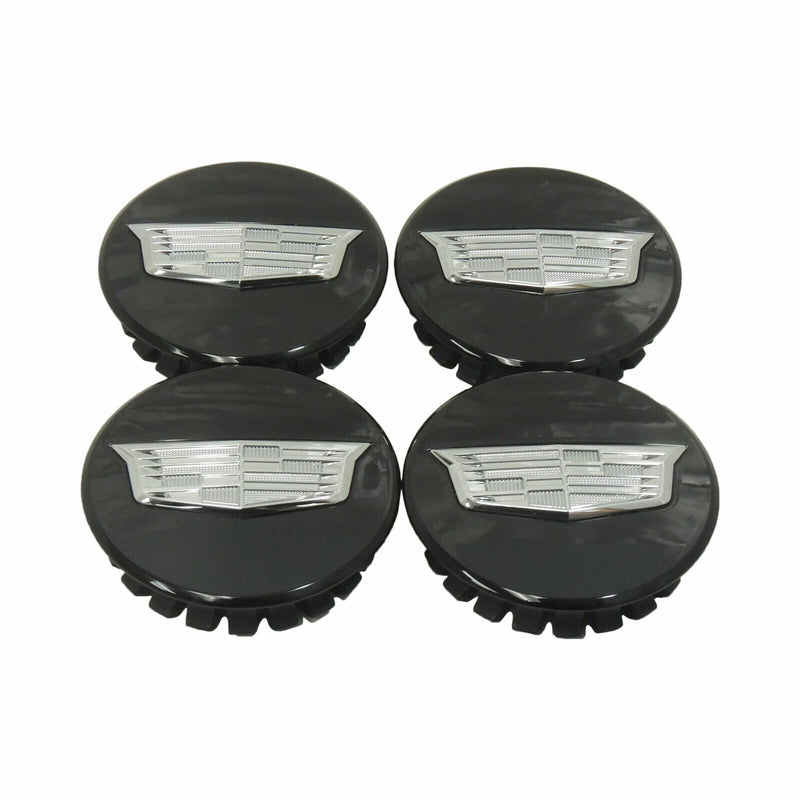 Set of 4 Centercaps Black 39483 Diameter 67mm 2016-19 ATS-V CTS-V 23212548-2