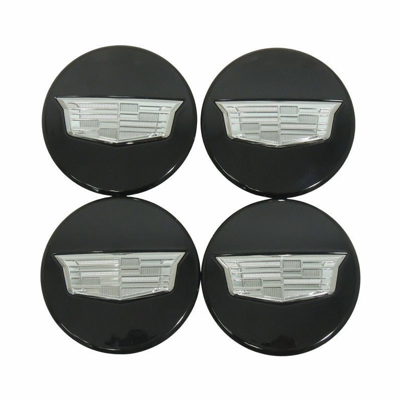 Set of 4 Centercaps Black 39483 Diameter 67mm 2016-19 ATS-V CTS-V 23212548-1