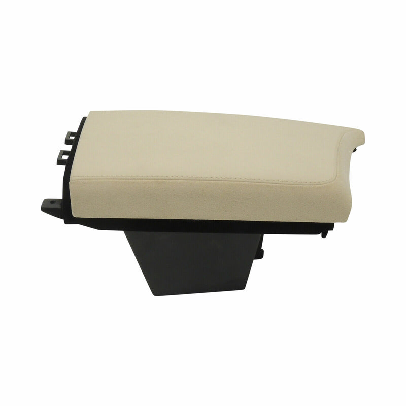 OEM GM Armrest With Compartment Cashmere Suede 2017-19 Cadillac CTS 84043458-3