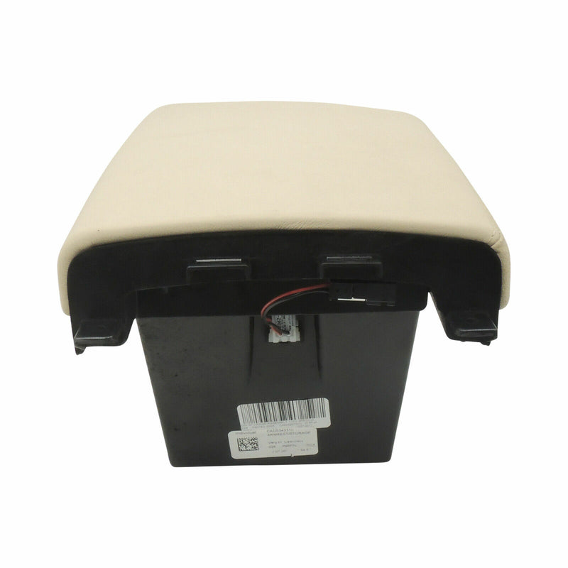 OEM GM Armrest With Compartment Cashmere Suede 2017-19 Cadillac CTS 84043458-4